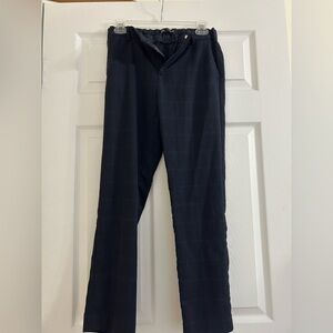Zara Black Straight Leg Pants Formal